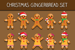Christmas Gingerbread Set