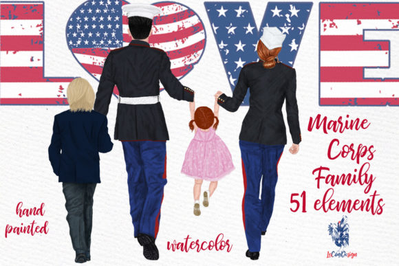 Clipart Military Couples Illustrations