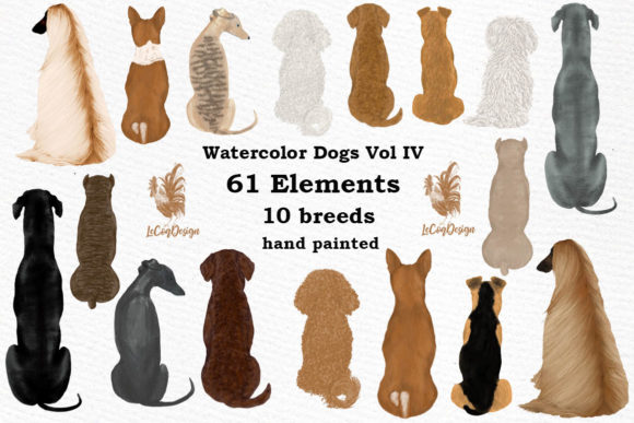 Dog Clipart Illustrations