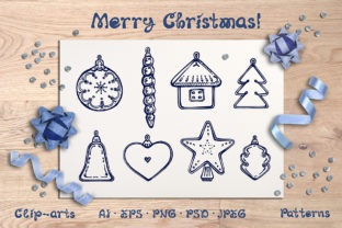 Hand Drawn Decor Cards and Patterns