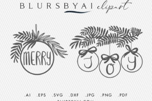 Hand Illustrated Christmas Baubles
