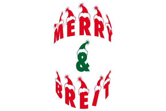 Merry and Breit Christmas Fun Deutsch 3 Illustrations