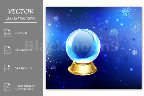 Snow Globe Illustration