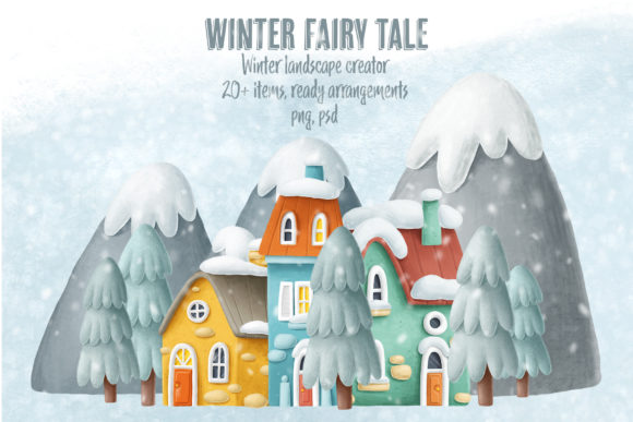 Winter Scene Creator Illustrations